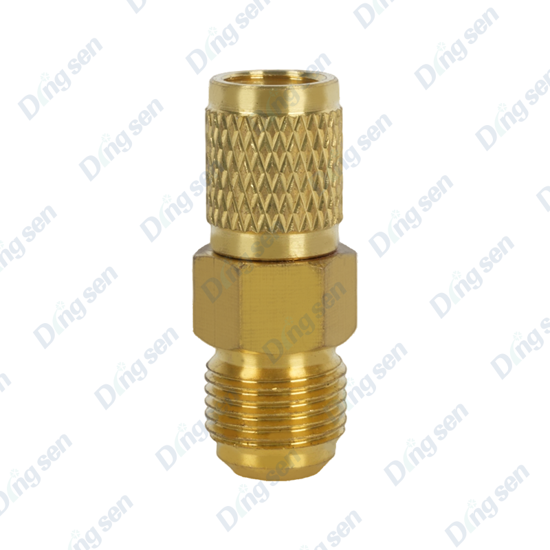 Air conditioning refrigerant charging adapter Air conditioning refrigerant charging adapter