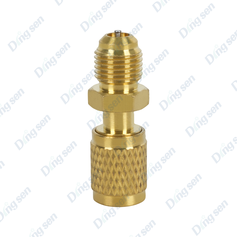 Air conditioning refrigerant charging adapter Air conditioning refrigerant charging adapter