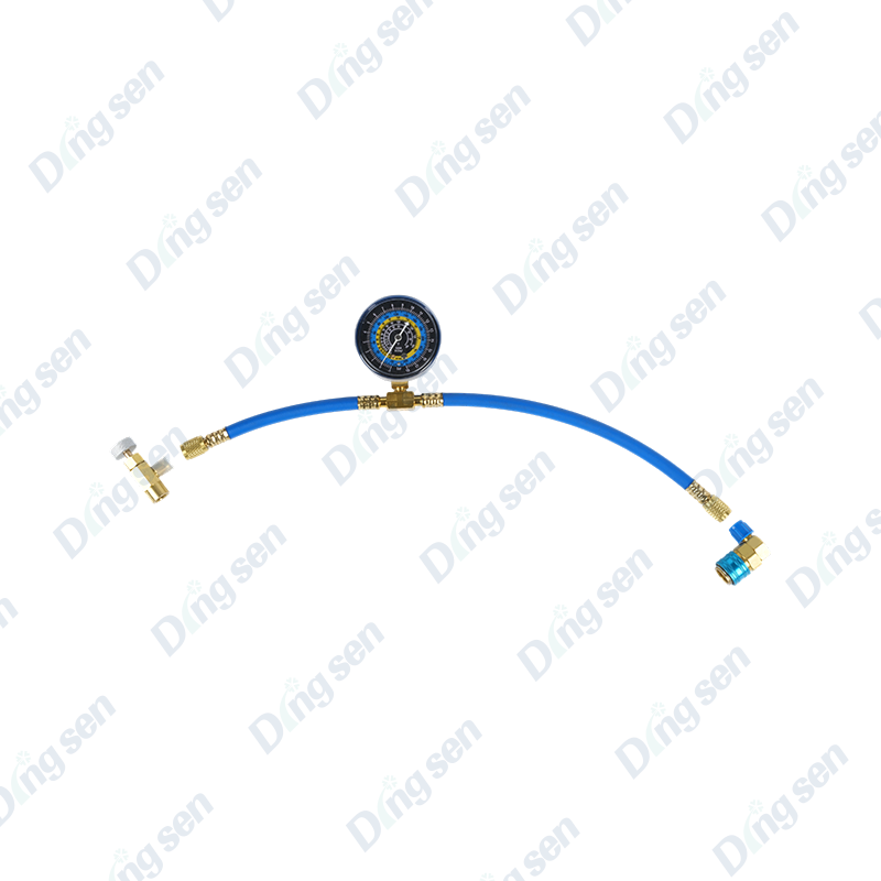 Pressure gauge automotive air conditioning filling system Pressure gauge automotive air conditioning filling system