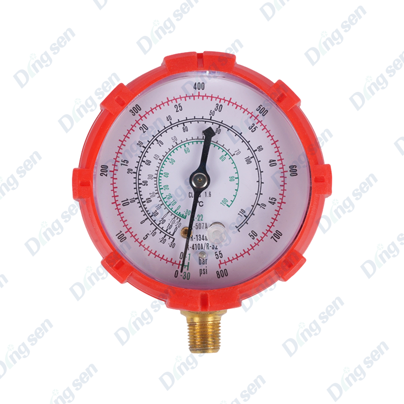 Air conditioner fluorine charging pressure gauge Air conditioner fluorine charging pressure gauge