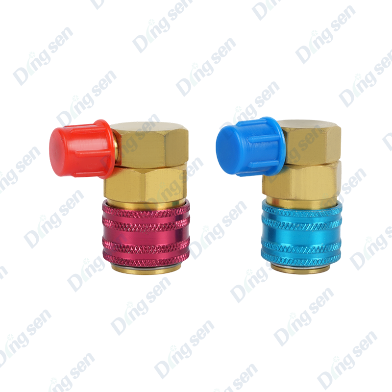 90 degree fluorinated quick connector 90 degree fluorinated quick connector