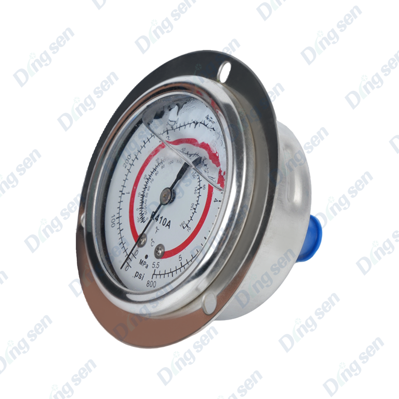 Oil-filled pressure gauge Oil-filled pressure gauge
