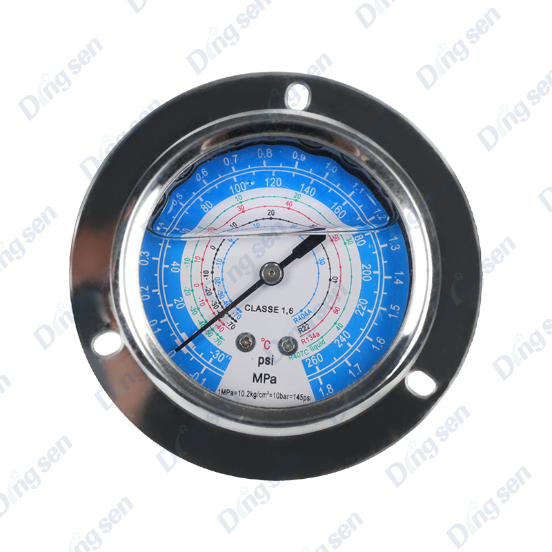 Oil-filled pressure gauge Oil-filled pressure gauge
